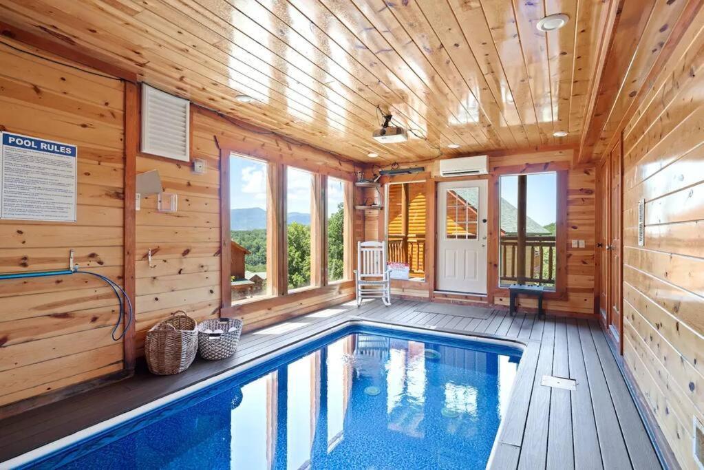 Heated Pool Hot Tub Game Room Mountain Views Sevierville Bagian luar foto